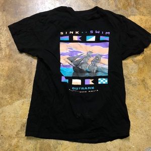 Outrank black T shirt